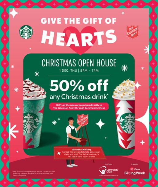 Starbucks Christmas Open House 2022